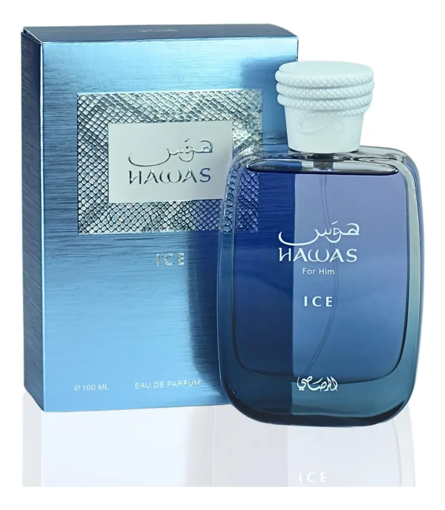 Miniatura 3 de Perfume Rasasi Hawas Ice Masculino Fresco y Versátil 100ml
